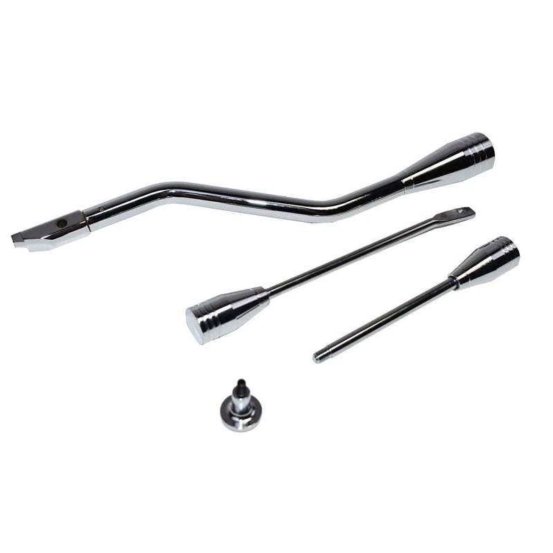 A-Team Performance Steering Column Lever Kit - Billet Column Shifter - Turn Signal & Hazard Tilt Assembly - Easy Install & Shifter Knobs - Chrome Compatible with Chevy, Oldsmobile & Buick 1967-1994 - Image 3